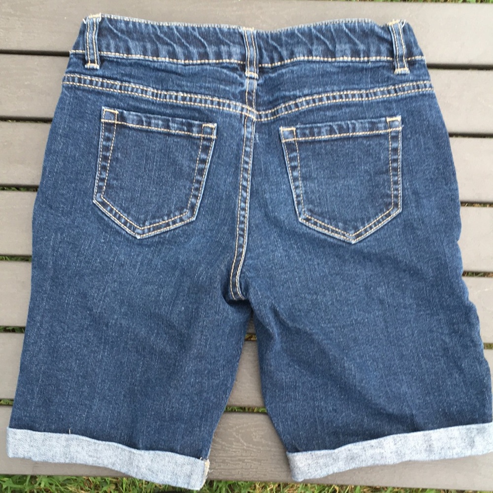 Arizona size 12 girls jean shorts NICE! - Picture 5 of 6
